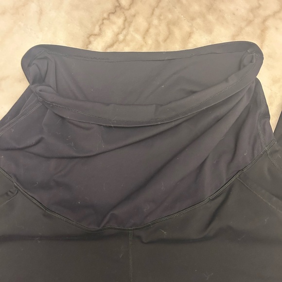 Black Maternity Wide Leg Pants - Picture 3 of 6